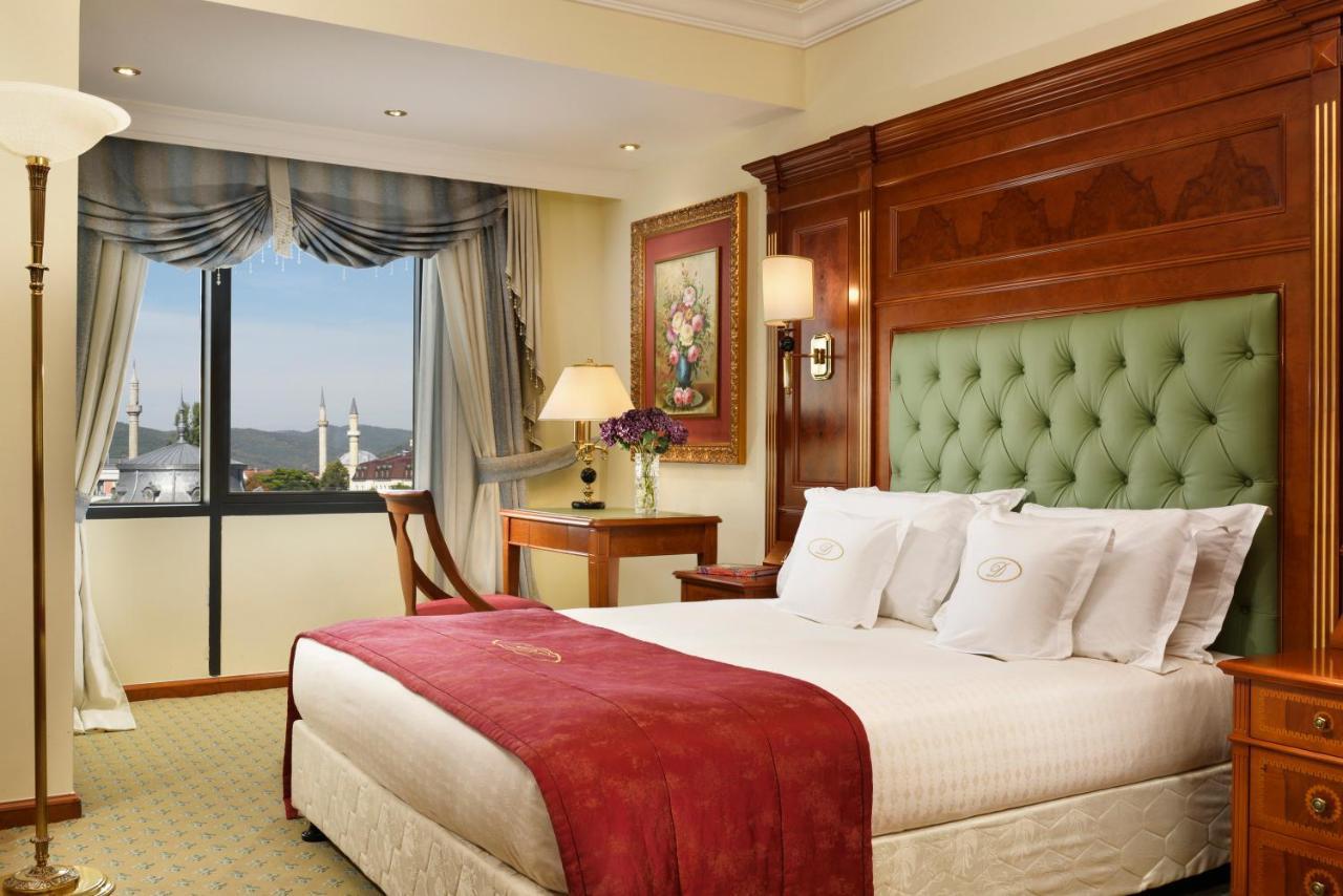 פרישטינה Swiss Diamond Hotel Prishtina מראה חיצוני תמונה A room at the hotel