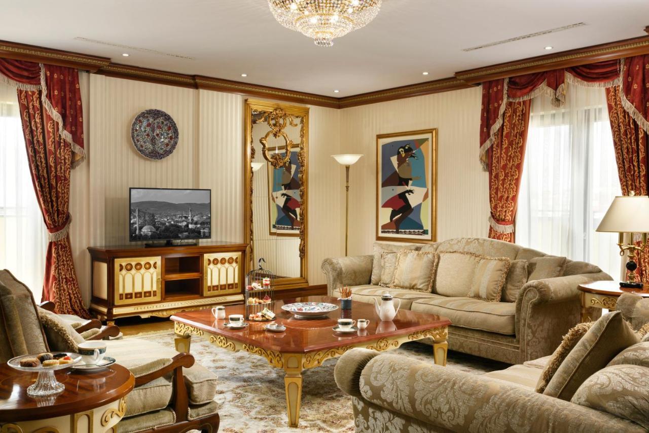 פרישטינה Swiss Diamond Hotel Prishtina מראה חיצוני תמונה A living room